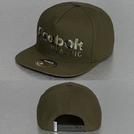 Reebok Snapback Lippis Vihreä