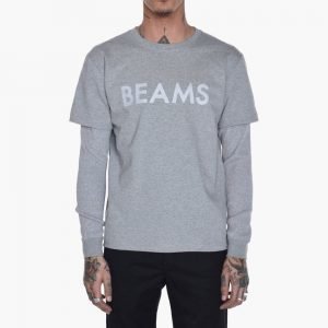 Reebok x Beams Layered Long Sleeve Tee