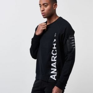 Religion Ananrchy Sweat Black