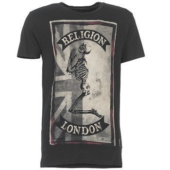 Religion PRAYING SKELETON lyhythihainen t-paita