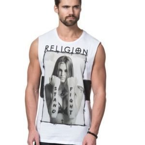 Religion Stand & Fight Tank White