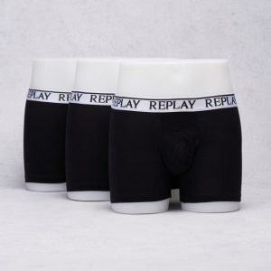 Replay 3-pack Boxer P12 Black