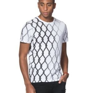 Replay Fence Tee White