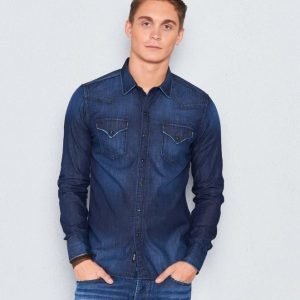 Replay RBJ Denim Shirt Denim Blue