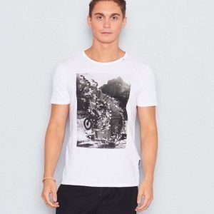 Replay RBJ Printed Tee White