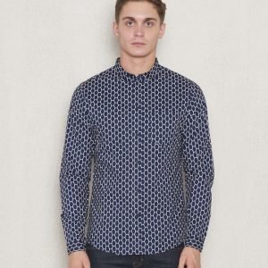 Revolution RVLT Printed Shirt Blue