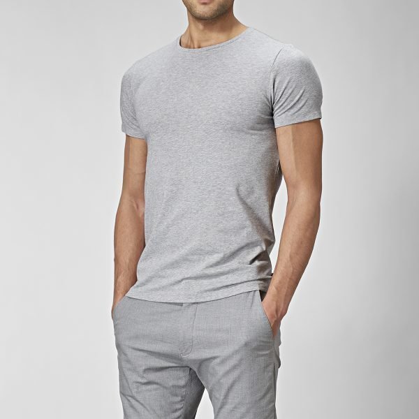 Riley Holborn O-Neck T-Paita Harmaa