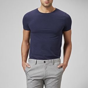 Riley Holborn O-Neck T-Paita Sininen