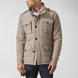 Riley Universal Wool Field Jacket Takki Ruskea