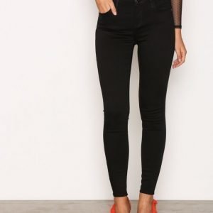 River Island Amelie Super Skinny Jeans Farkut Black