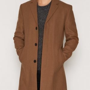 River Island Crombie Takki Camel