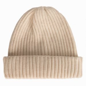 River Island Fisherman Beanie Pipo Cream