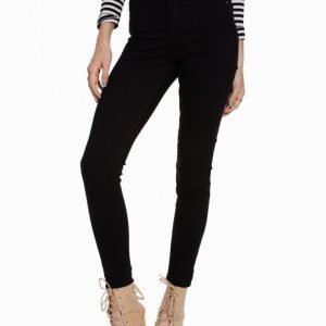 River Island Molly High Rise Jeggings Slim Farkut Black