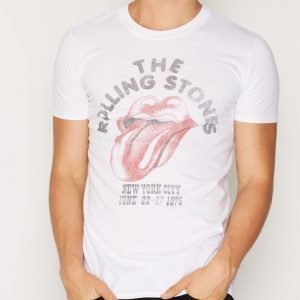 River Island Rolling Stone T-paita White