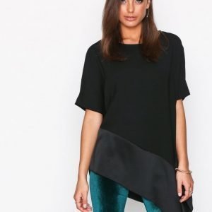 River Island Ss Tendril Tee Pusero Black