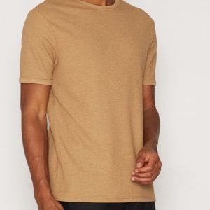 River Island Wilbur Waffle T-paita Camel