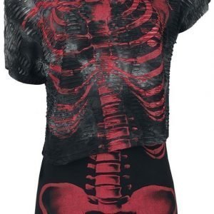 Rock Rebel By Emp Batik Bones Shirt Naisten T-paita