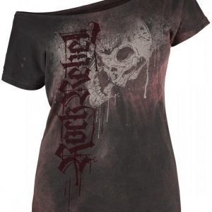 Rock Rebel By Emp Drops Skull Shirt Naisten T-paita