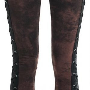 Rock Rebel By Emp Eyelet Lace Up Leggings Legginsit