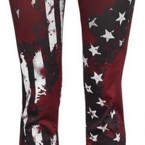 Rock Rebel By Emp Flag Pants Slim Fit Naisten Kangashousut