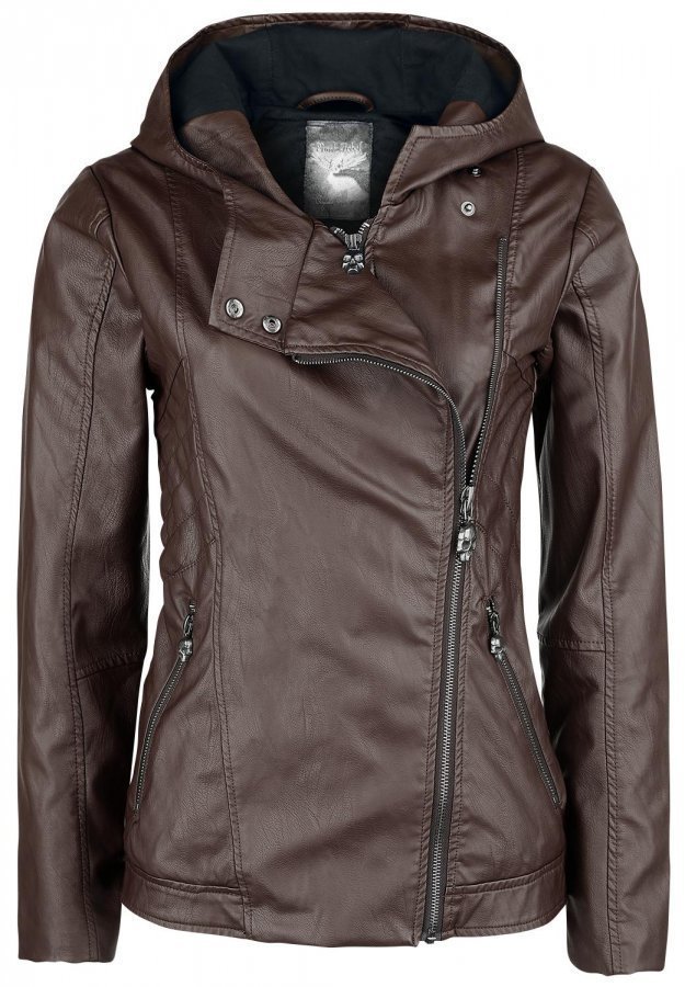Rock Rebel By Emp Ladies Biker Jacket Naisten Välikausitakki - Vaatekauppa24.Fi