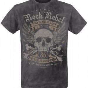 Rock Rebel By Emp No More Rules T-paita