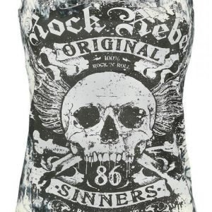 Rock Rebel By Emp Original Sinners Batik Top Naisten Toppi