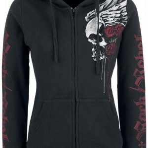 Rock Rebel By Emp Winged Skull Hoodie Jacket Naisten Huppari