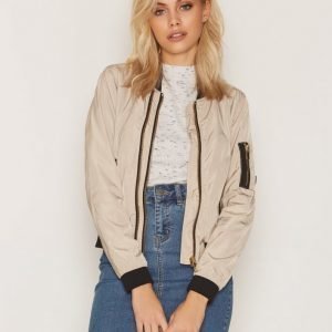 Rockandblue Crow Whippy Polyester Bomber Takki Light Sand