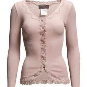 Rosemunde Silk Cardigan Regular Ls W/Rev Vint neuletakki