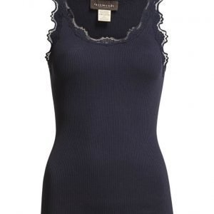 Rosemunde Silk Top Regular W/Vintage Lace