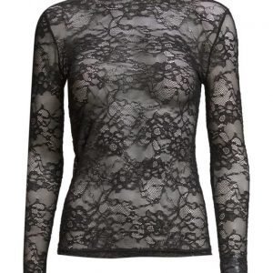 Rosemunde T-Shirt Regular Ls W/Lace pitkähihainen pusero