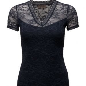 Rosemunde T-Shirt Regular Ss W/Lace