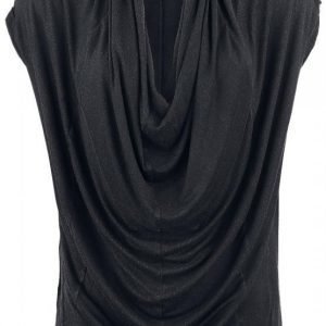 Rotterdamned Wide Collar Top Naisten Toppi