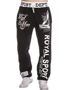 Royal Jogger Black/White