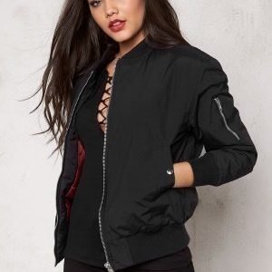 Rut & Circle Deede Bomber Jacket Black