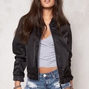 Rut & Circle Lin Bomber Jacket Black/Silver