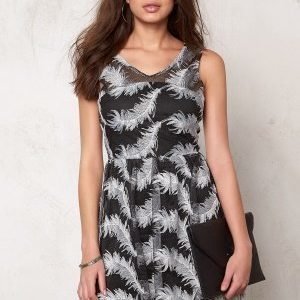 Rut & Circle Michelle Dress Black/White