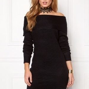 Rut & Circle Nikki Off Shoulder Knit Black