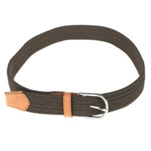 Saddler 78575 Belt Green/Tan