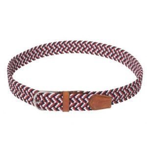 Saddler 78578 Belt Navy/White/Red