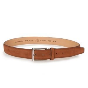 Saddler Suede belt Brown