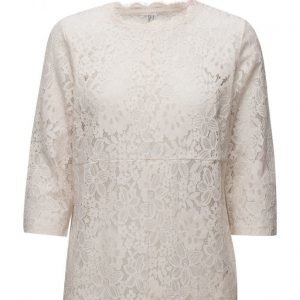 Saint Tropez Blouse W. Lace pitkähihainen pusero