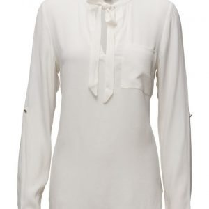 Saint Tropez Blouse With Bow pitkähihainen pusero