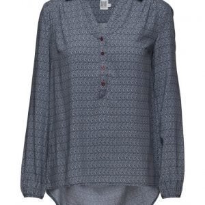 Saint Tropez Boho Tile Printed Shirt pitkähihainen pusero