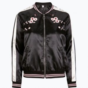 Saint Tropez Bomber Takki Jossa Kirjailu
