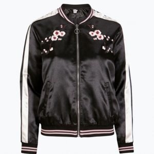 Saint Tropez Bomber Takki Jossa Kirjailu