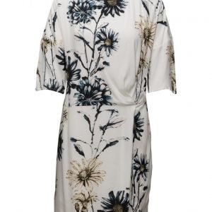 Saint Tropez Daisy Printed Dress W. Knot lyhyt mekko