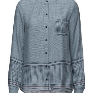 Saint Tropez Dotty Printed Shirt pitkähihainen pusero