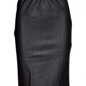 Saint Tropez Faux Leather Skirt kynähame